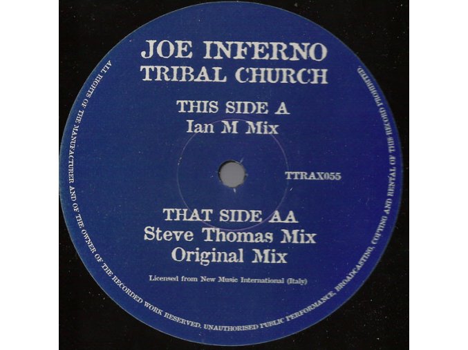 Joe Inferno ‎– Tribal Church