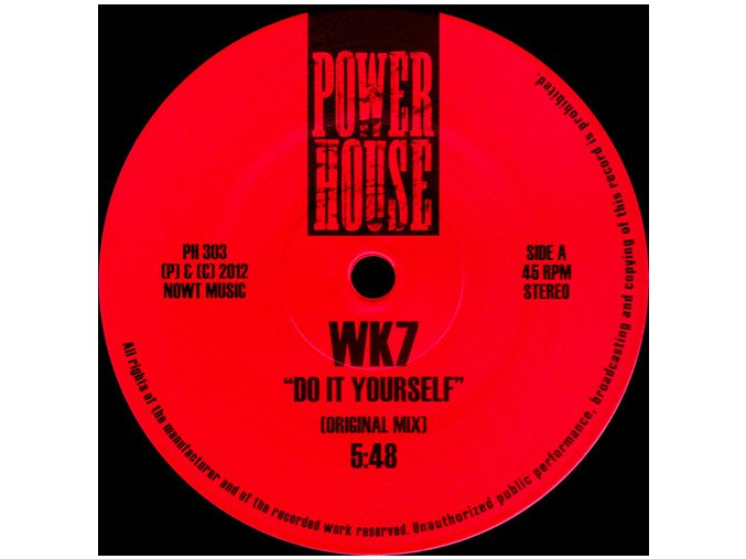 WK7 / Head High ‎– Do It Yourself (Original Mix) / Rave (Dirt Mix)