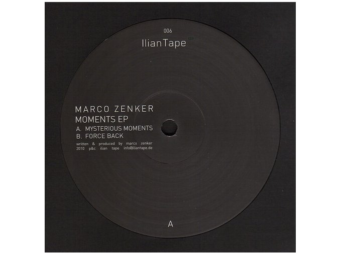 Marco Zenker ‎– Moments EP
