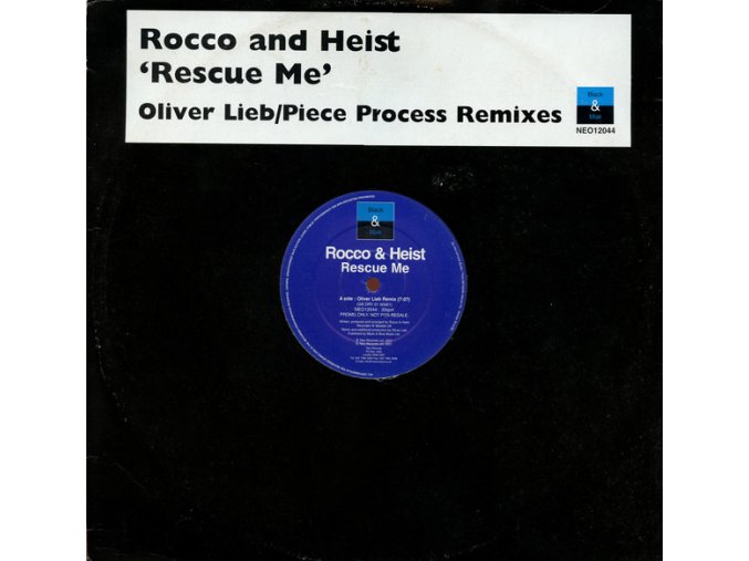 Rocco & Heist ‎– Rescue Me