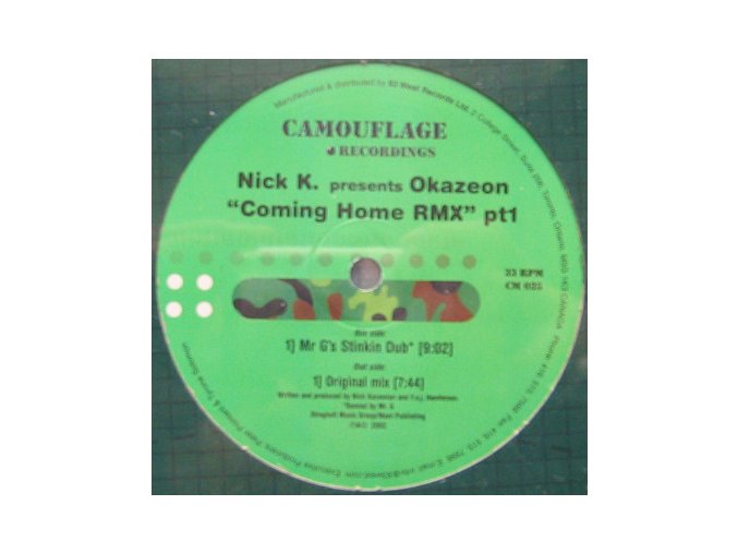 Nick K. Presents Okazeon ‎– Coming Home (Remix) (Pt 1)