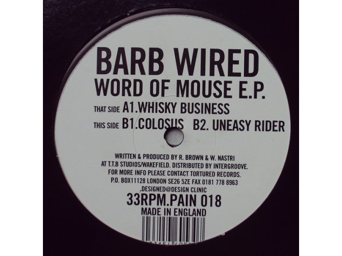 Barb Wired ‎– Word Of Mouse