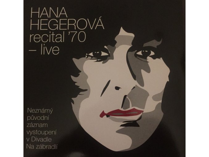 Hana Hegerová ‎– Recital '70 - Live