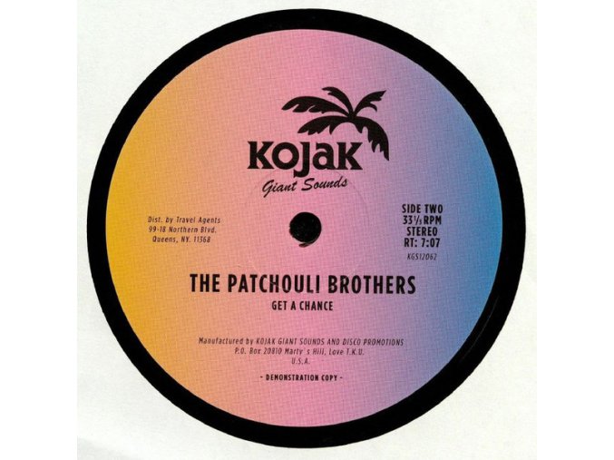 The Patchouli Brothers ‎– BDSM / Get A Chance