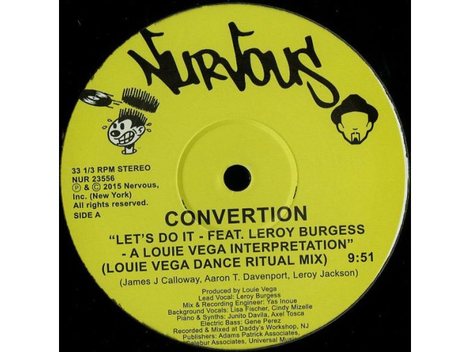 Convertion Feat. Leroy Burgess ‎– Let's Do It (A Louie Vega Interpretation)