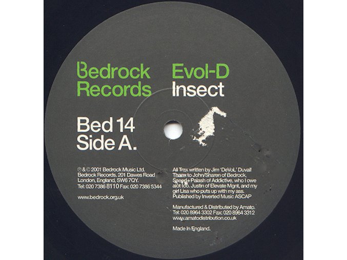 Evol-D ‎– Insect