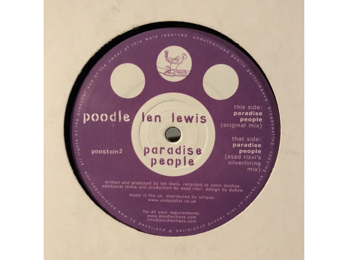 Len Lewis ‎– Paradise People