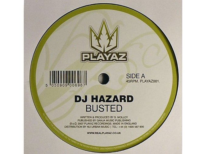 DJ Hazard ‎– Busted / 0121