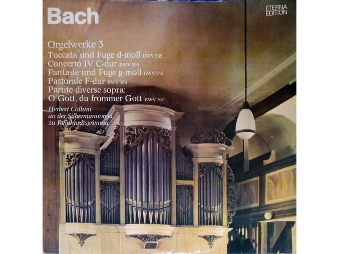 Bach, Herbert Collum ‎– Orgelwerke 3