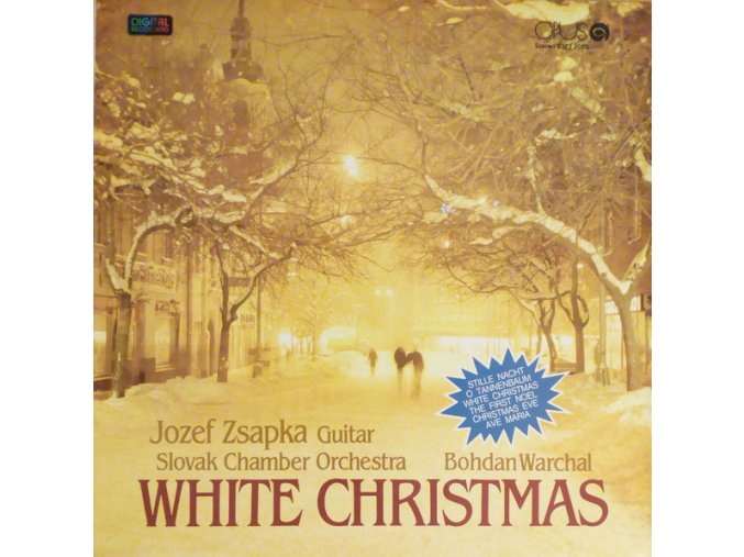 White Christmas - Jozef Zsapka, Slovak Chamber Orchestra, Bohdan Warchal