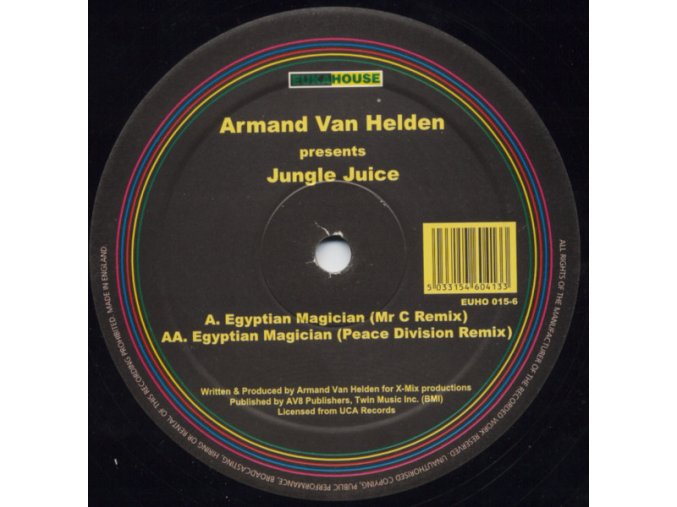 Armand Van Helden Presents Jungle Juice ‎– Egyptian Magician