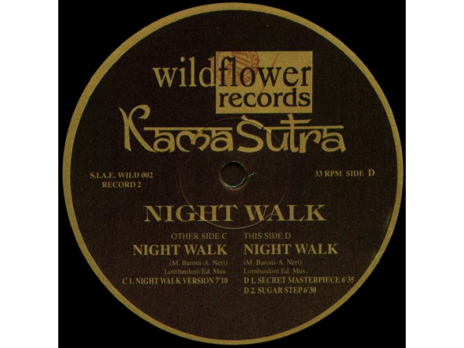 Kama Sutra ‎– Night Walk