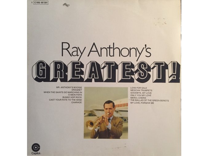 Ray Anthony ‎– Ray Anthony's Greatest!