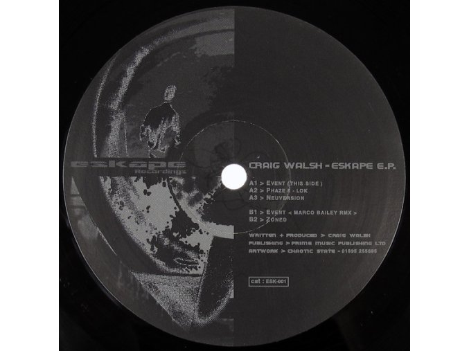 Craig Walsh ‎– Eskape EP