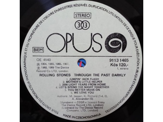 The Rolling Stones – Through The Past Darkly