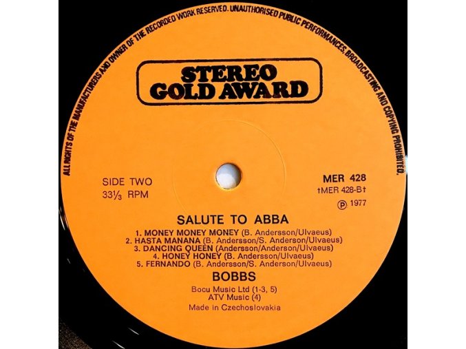 Bobbs – Salute To ABBA