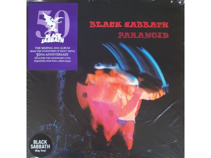 Black Sabbath ‎– Paranoid [Reissue, Repress, 180g]