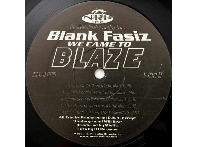 Blank Fasiz – We Came To Blaze