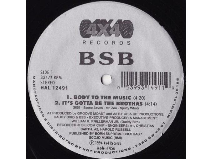 BSB – Body To The Music