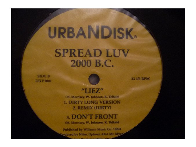 Spread Luv 2000 B.C. – Liez