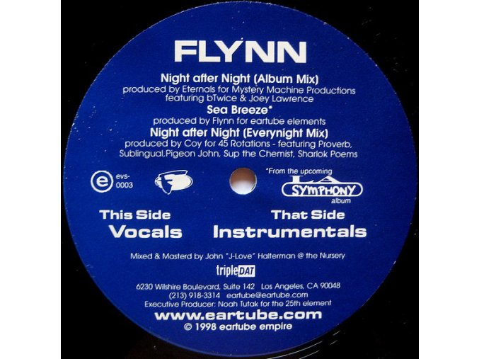 Flynn – Night After Night / Sea Breeze