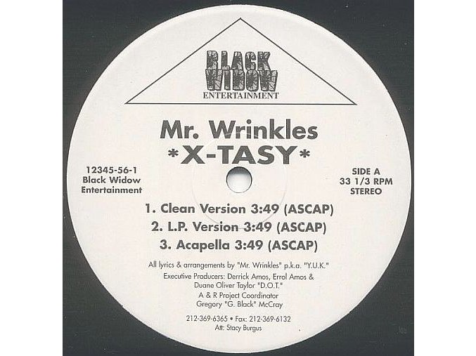 Mr. Wrinkles – X-Tasy