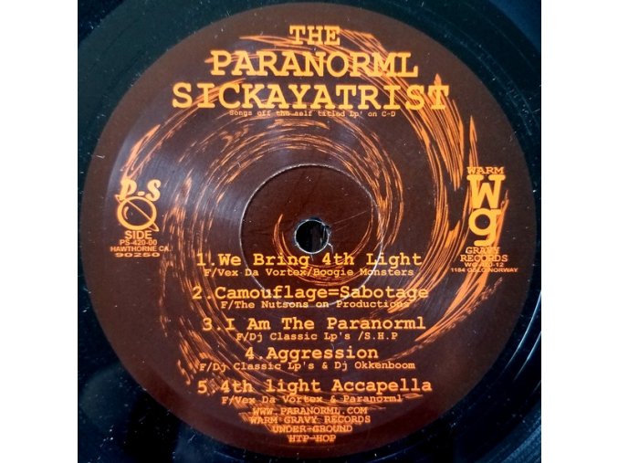 The Paranorml Sickayatrist – The Paranorml Sickayatrist