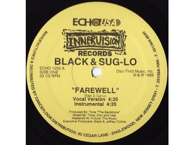 Black & Sug-Lo – Farewell