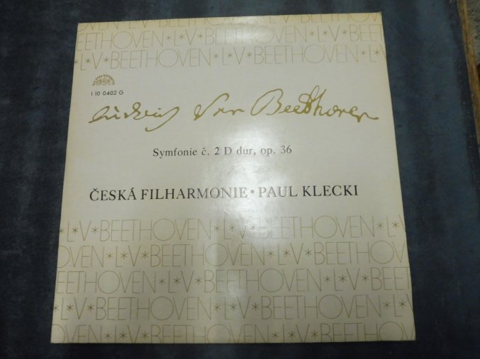 Ludwig van Beethoven, Česká Filharmonie*, Paul Klecki* – Symfonie Č. 4 B Dur, Op. 60