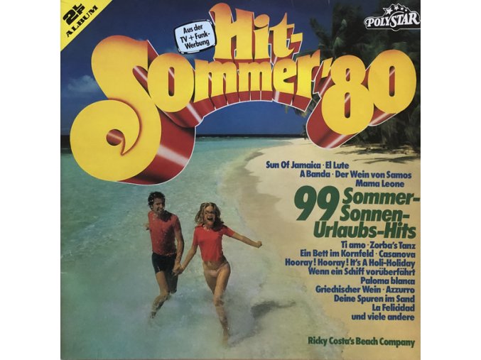 Various – Hit-Sommer '80 (99 Sommer-Sonnen-Urlaubs-Hits)