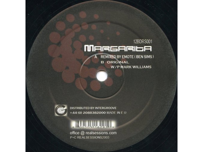 Mark Williams ‎– Margarita