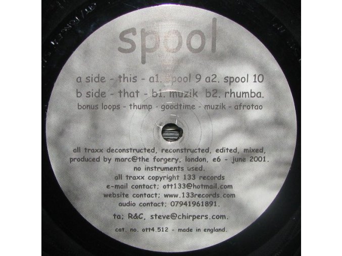 Mark Williams – Senora / Spool Split