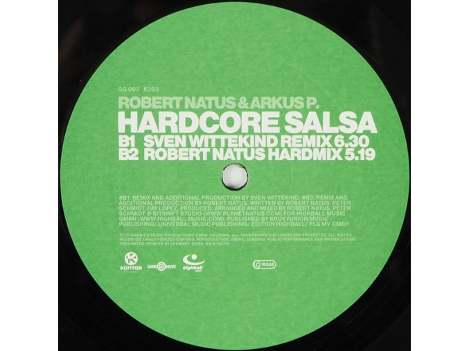 Robert Natus & Arkus P. – Hardcore Salsa