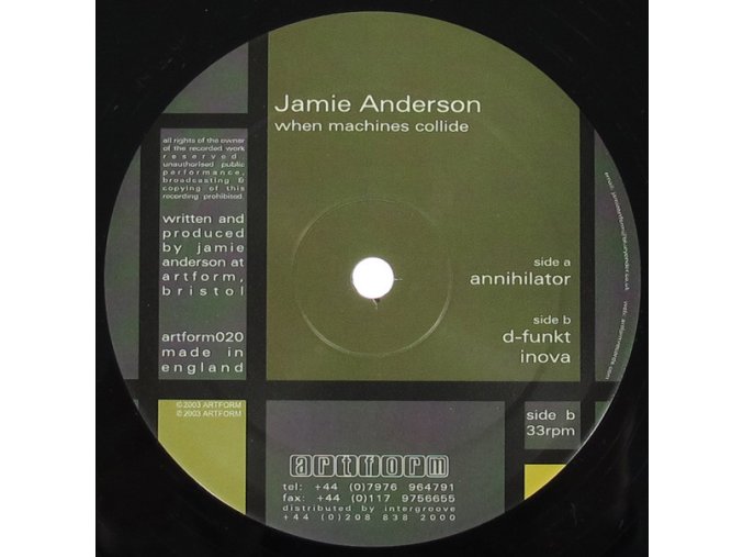 Jamie Anderson – When Machines Collide