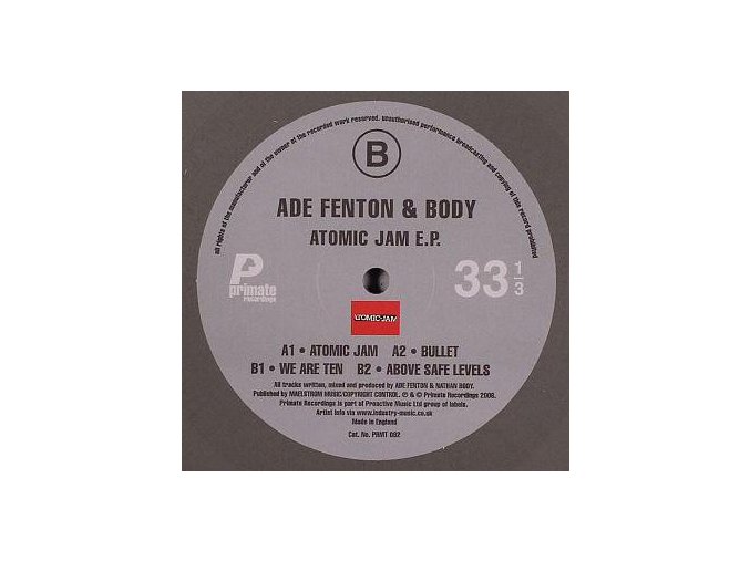 Fenton & Body – Atomic Jam EP