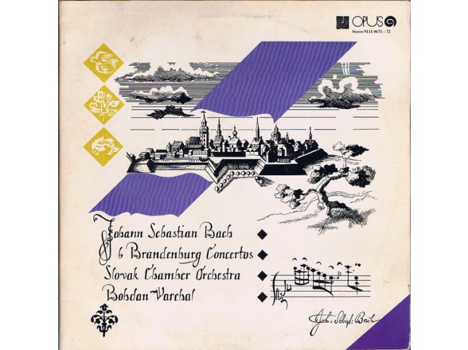 Johann Sebastian Bach, Slovak Chamber Orchestra, Bohdan Warchal – 6 Brandenburg Concertos