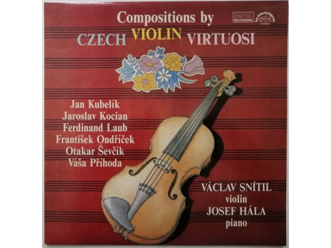 Václav Snítil, Josef Hála – Compositions By Czech Violin Virtuosi