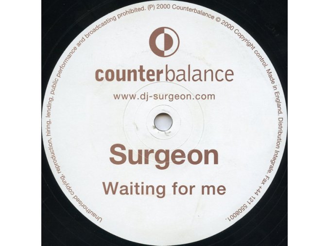 Surgeon ‎– Waiting For Me