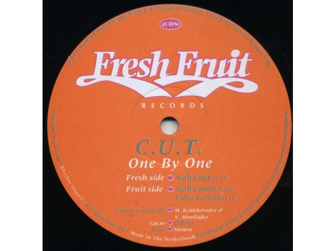 C.U.T. ‎– One By One