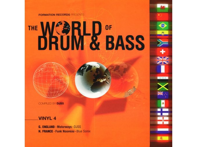 Various – The World Of Drum & Bass vinyl #4