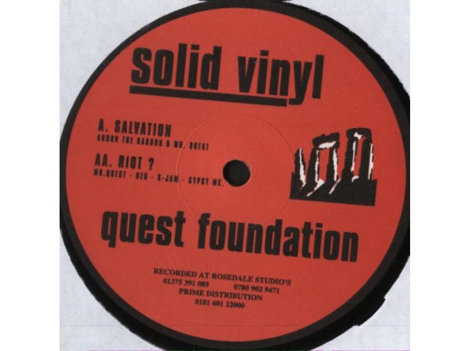 Quest Foundation ‎– Salvation / Riot ?