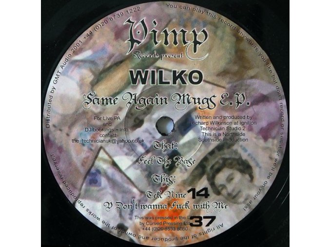 Wilko ‎– Same Again Mugs EP