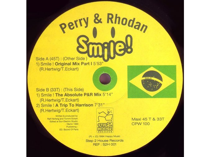 Perry & Rhodan ‎– Smile!