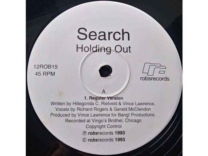 Search ‎– Holding Out