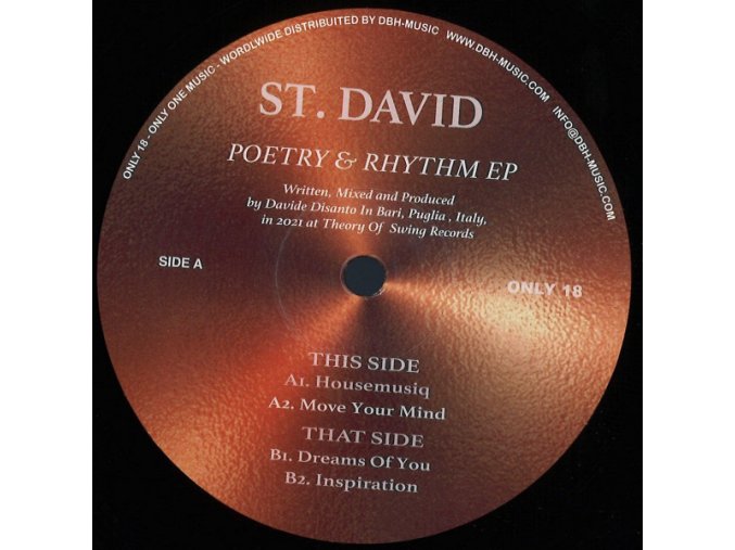 St. David – Poetry & Rhythm EP