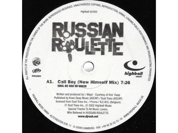 Russian Roulette – Call Boy