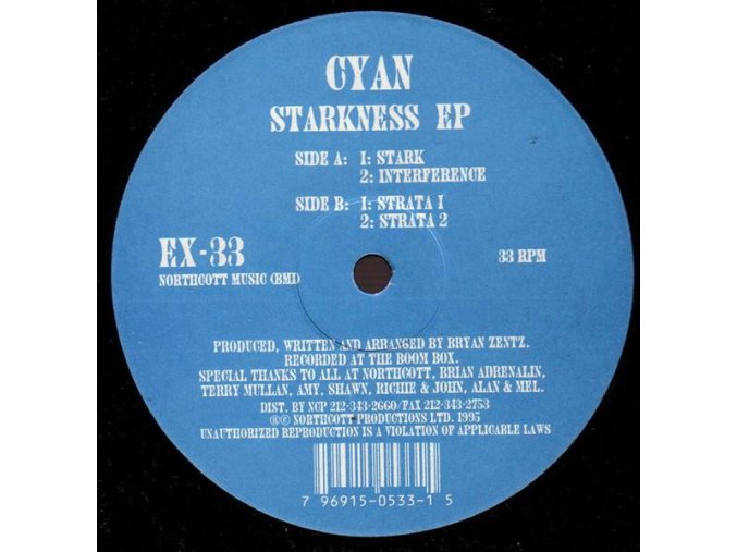 Cyan ‎– Starkness EP