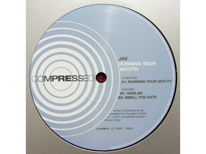 Jav ‎– Running Your Mouth