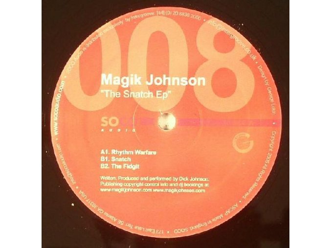 Magik Johnson ‎– The Snatch EP
