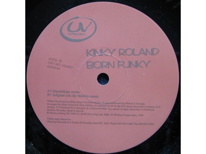 Kinky Roland ‎– Born Funky